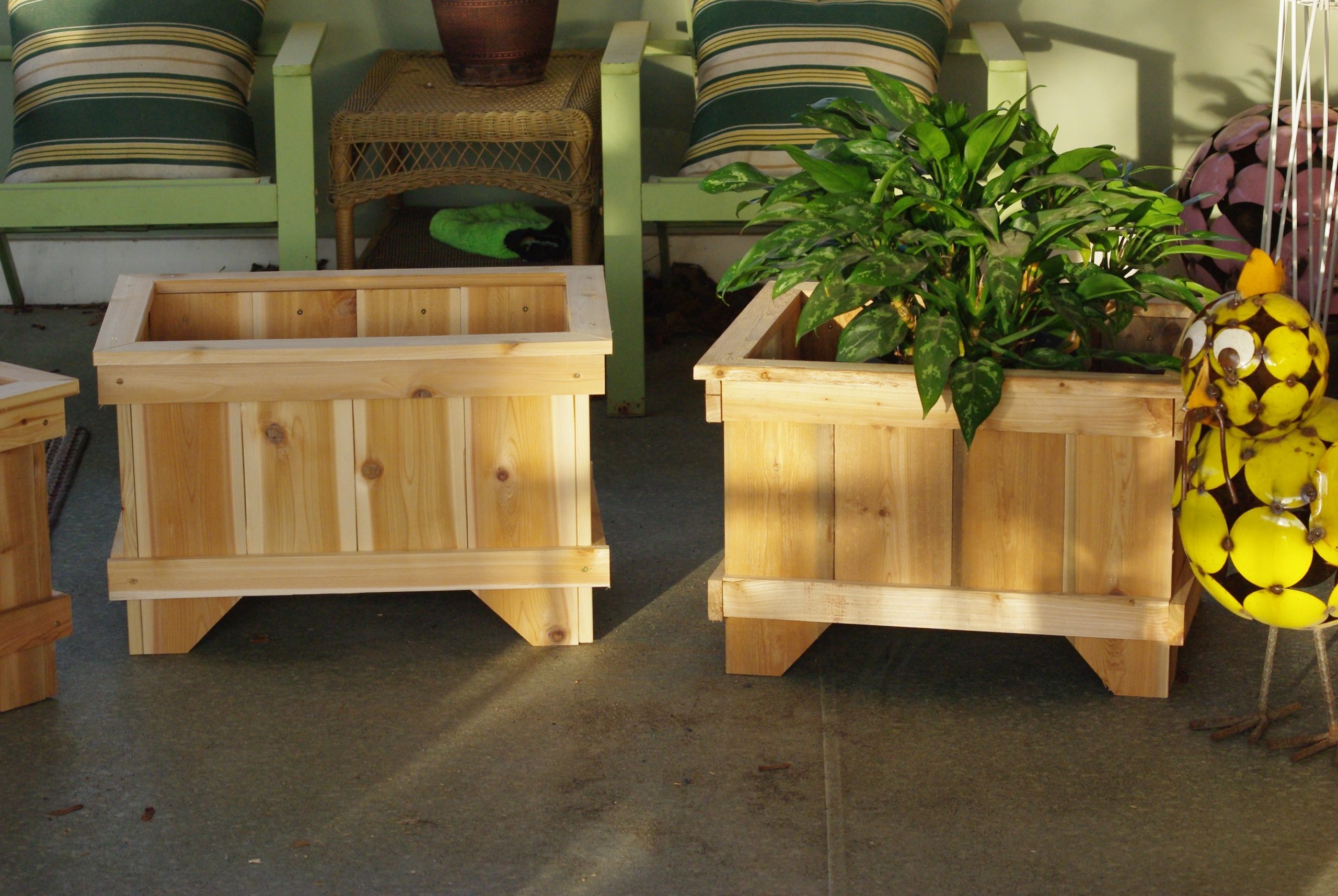 Classic Cedar Planter Boxes